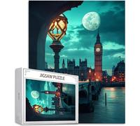 Puzzle 300 Pezzi per Adulti e Bambini Puzzle Londra Puzzles Classiques, Il grande Ben Jigsaw Giochi Rilassamento Intelligence, Idea Regalo Uomo e Donna, Consigliato a Partire dai 14 Anni 52x38cm D-767