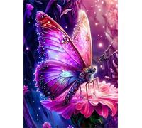 Puzzle 300 Pezzi per Adulti Farfalla viola, Intrattenimento Creativo, puzzle Divertenti Uomo e Donna, Gioco Giocattolo per la Famiglia, Colorato impegnativo per adulti