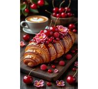 Puzzle 300 Pezzi per Adulti, Pane Alla Frutta, Rompicapo Classico per Passatempo e Relax, Splendida Decorazione per Pareti e Idea Regalo