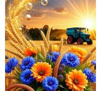 Puzzle 300 Pezzi per Adulti, puzzle 300 pezzi Impegnativo e Difficile, Perfetto per Appassionati di Puzzles Esperti, Idea Regalo Uomo e Donna, Tema:Macchina per campi di grano