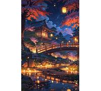 Puzzle 300 Pezzi, Ponte Sull'Albero Sul Fiume, Intrattenimento Creativo, Puzzle Classico Sfida Appassionante per Tutti Gli Appassionati di Puzzles, Ideale per Uomini, Donne o Ragazzi 40 x 28 cm