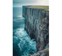 Puzzle 300 Pezzi, Puzzle per Adulti Scogliera Dell'Oceano 40x28 cm, Impossibile Difficile Puzzles Impegnativo Come Regalo e Decorazione per Pareti