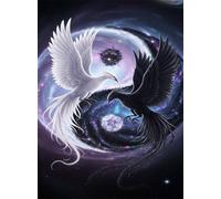 Puzzle 300 Pezzi, Puzzle per Adulti Uccelli Yin-Yang 40x28 cm, Impossibile Difficile Puzzles Impegnativo Come Regalo e Decorazione per Pareti