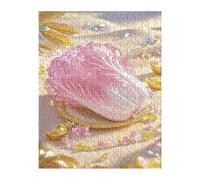 Puzzle 300 Pezzi Rosa Cibo, Gioco Educativo e Stimolante, Sviluppare Memoria, Logica e Manualità, Giochi Rilassamento e Intelligence Puzzle per Adulti 300 Pezzi