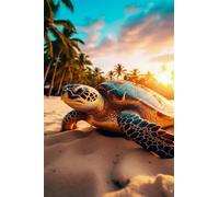 Puzzle 300 Pezzi Tartarughe Spiaggia Puzzle Classici, Giochi Rilassamento e Intelligence, Puzzles Impossible, Idea Regalo Uomo e Donna