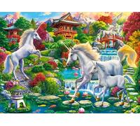 Puzzle 300 pezzi Unicorn Garden - unicorni