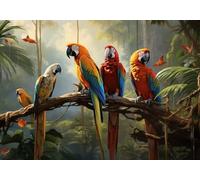 Puzzle 300 Pieces Pappagallo colorato Puzzle Impossibili Giocattolo Intellettuale Adatto per Adulti O Bambini Sopra I 14 Anni, Calma La Tua Mente Riduce Lo Stress Di Lavoro Idea Regalo Uomo/Donna A-9