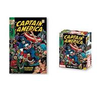 Grandi Giochi Puzzle 300 pz Marvel Capitan America 5a+ (31x46cm) PRIME 3D