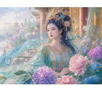 Puzzle 3000 Pezzi Adulti Principessa magnifica 122x81cm, Puzzle Classico Antistress, Rompicapo per Esperti, Hard Difficult Challenging Puzzle Perfetto per Serate di Gioco
