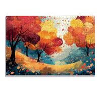 Puzzle 3000 Pezzi Albero della Vita, Puzzle Colorato 3000 Pezzi per Adulti e Ragazzi, Puzzles in Legno con Squisita Scatola di Imballaggio, Giochi Educativo per Famiglie, per Decorazioni Casa, -1117