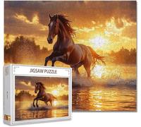 Puzzle 3000 Pezzi animale Impossibili Puzzle Gigante Adulti Difficili Wooden Jigsaw Arte, Possono Stimolare Pensiero Delle Persone Con Poster Incluso, Regalo per Uomini Donne e Anziani 81X122cm U-3