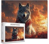 Puzzle 3000 Pezzi animale Impossibili Puzzle Gigante Adulti Difficili Wooden Jigsaw Arte, Possono Stimolare Pensiero Delle Persone Con Poster Incluso, Regalo per Uomini Donne e Anziani 81X122cm E-8