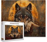Puzzle 3000 Pezzi animale Impossibili Puzzle Gigante Adulti Difficili Wooden Jigsaw Arte, Possono Stimolare Pensiero Delle Persone Con Poster Incluso, Regalo per Uomini Donne e Anziani 81X122cm Y-5