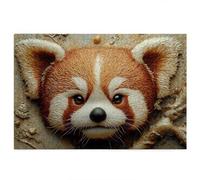 Puzzle 3000 pezzi Animale, Puzzle 3000 pezzi Adulti, Gioco Educativo Fai Da Te con Scatola Regalo per Adulti, Legno Spesso e Resistente, Impegnativi Rompecapo, Idea Regalo Donne Uomini,(Procione) A-39