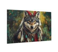 Puzzle 3000 Pezzi Animale Puzzle Adulti Cacciatore Di Sogni Pattern con Confezione Regalo,DIY Puzzles di Legno Giochi Casual Gioco di Abilità per Tutta la Famiglia,Home Room Decor 81x122cm -1995Y