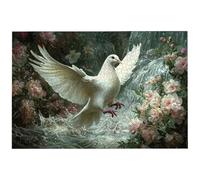 Puzzle 3000 Pezzi Arte per Adulti e Ragazzi, Puzzle Animale in Legno per Adulti, Puzzles 3000 Pezzi Paesaggi Impegnativo per Tutta la Famiglia, Puzzles con Scatola per Decorazioni Casa, Regalo, -8827