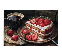 Puzzle 3000 Pezzi Arte per Adulti e Ragazzi, Puzzle Caffè in Legno per Adulti, Puzzles 3000 Pezzi Cucina Impegnativo per Tutta la Famiglia, Puzzles con Scatola per Decorazioni Casa, Idee Regalo, -8631