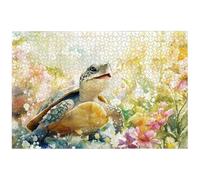 Puzzle 3000 Pezzi Arte per Adulti e Ragazzi, Puzzle Tartaruga Marina in Legno per Adulti, Puzzles 3000 Pezzi Fiori Impegnativo per Tutta la Famiglia, Puzzles con Scatola per Regalo Uomo e Donna, -8805