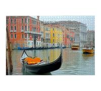 Puzzle 3000 Pezzi Arte per Adulti e Ragazzi, Puzzle Venezia in Legno per Adulti, Puzzles 3000 Pezzi Paesaggi Impegnativo per Tutta la Famiglia, Puzzles con Scatola per Decorazioni Casa, Regalo, -6571