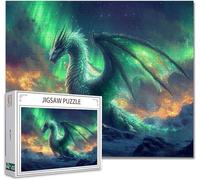 Puzzle 3000 Pezzi Aurora boreale Impossibili Puzzle Gigante Adulti Difficili Wooden Jigsaw Arte, Possono Stimolare Pensiero Delle Persone Con Poster Incluso, Regalo per Uomini e Donne 81X122cm W-6