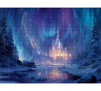 Puzzle 3000 Pezzi, Aurora Dei Sogni 3D Puzzle per Adulti Impegnativo, Educa Puzzles Artistico, Divertente E Stimolante Puzzles Decorativo per La Famiglia, Come Regalo e Decorazione Pareti R6KH-606