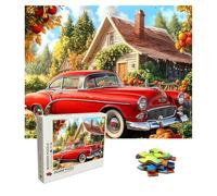 Puzzle 3000 Pezzi auto Puzzle in Legno, Collezione Challenge, casa colonica Jigsaw Stampa ad Alta Definizione per Divertimento in Famiglia, Giochi Educativi e Decorazione Parete 122x81cm 8p-678