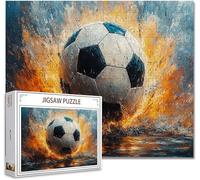 Puzzle 3000 Pezzi calcio Impossibili Puzzle Gigante Adulti Difficili Wooden Jigsaw Arte, Possono Stimolare Pensiero Delle Persone Con Poster Incluso, Regalo per Uomini Donne e Anziani 81X122cm T-8