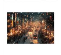 Puzzle 3000 Pezzi Città Paesaggio Puzzle Grandi Dimensioni per Adulti 122x80cm, Adulti Difficili Impossible Giochi, Rilassamento e Intelligence, Jigsaw Personalizzato Regalo per Maschio e Femmina G-9
