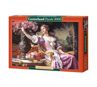 Castorland - Puzzle La donna in abito viola NUOVA COLLEZIONE - 3000 Pezzi