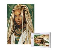 Puzzle 3000 Pezzi Donna Puzzle Africa Grandi Dimensioni per Adulti Con Scatola di Imballaggio e Immagini di Riferimento, Giochi Rilassamento e Intelligence, Come Regalo per Amici e Amanti M-1243