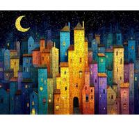 Puzzle 3000 Pezzi, Dream Star 3D Puzzle per Adulti Impegnativo, Educa Puzzles Artistico, Divertente E Stimolante Puzzles Decorativo per La Famiglia, Come Regalo e Decorazione Pareti R6KH-617