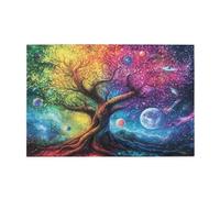 Puzzle 3000 Pezzi, Fantasia Puzzle Arte 122x81cm Jigsaw Grandi Dimensioni per Adulti, Jigsaw Giochi Intrattenimento Creativo, Gioco Familiare Decorazione Parete, Regalo Donna Albero della vita p-1939