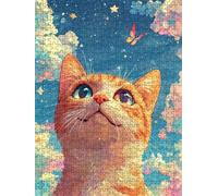 Puzzle 3000 Pezzi, Farfalla Cielo 3D Puzzle per Adulti Impegnativo, Educa Puzzles Artistico, Divertente E Stimolante Puzzles Decorativo per La Famiglia, Regalo e Decorazione Pareti DX0YL6-381