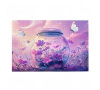 Puzzle 3000 Pezzi Fiore Puzzle Sogno Adulti Arte Grandi Dimensioni Jigsaw di Legno con una Scatola, Impossibili Jigsaw Gioco Familiare for Adulti Principiante, Home Decor Regalo Donna 81x122cm D-502