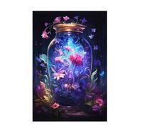 Puzzle 3000 Pezzi Fiore Puzzle Sogno Adulti Arte Grandi Dimensioni Jigsaw di Legno con una Scatola, Impossibili Jigsaw Gioco Familiare for Adulti Principiante, Home Decor Regalo Donna 81x122cm D-1501