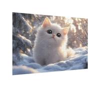 Puzzle 3000 Pezzi gatto Puzzle Adulti, Gioco Educativo, n-485 | Jigsaw Puzzles inverno, Impossibile Difficile Sfida, Classici Gioco Familiare, Giochi Divertenti, Idee Regalo