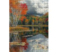 Puzzle 3000 Pezzi, Giardino Forestale 3D Puzzle per Adulti Impegnativo, Educa Puzzles Artistico, Divertente E Stimolante Puzzles Decorativo per La Famiglia, Regalo e Decorazione Pareti DX0YL6-820