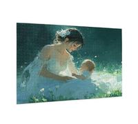 Puzzle 3000 Pezzi Giardino Puzzle Adulti Donna Pattern Design con Confezione Regalo, Fai Da Te Puzzles di Legno Giochi Casual Gioco di Abilità per Tutta la Famiglia, Home Room Decor 81 x 122 cm -1866Y