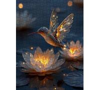 Puzzle 3000 Pezzi, Jigsaw Puzzle per Adulti, Uccello Lotus BLQSBGA6-347