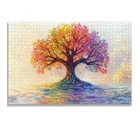 Puzzle 3000 Pezzi Magia, Puzzle Albero 3000 Pezzi per Adulti e Ragazzi, Puzzles in Legno con Squisita Scatola di Imballaggio, Giochi Educativo per Famiglie, Decorazioni Casa, Regalo per Adulti, -1945