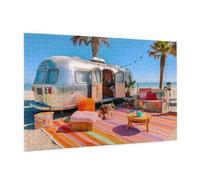 Puzzle 3000 Pezzi Mare Puzzle Adulti Vacanza Pattern Design con Confezione Regalo, Fai Da Te Puzzles di Legno Giochi Casual Gioco di Abilità per Tutta la Famiglia, Home Room Decor 81 x 122 cm -429Y