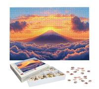 Puzzle 3000 Pezzi Montagna, Puzzle Paesaggio 3000 Pezzi Arte per Adulti e Bambini, Misura: 122x81 cm, Puzzles Legno per Adulti con Squisita Scatola di Imballaggio, Regalo Donna, Regalo Uomo, -7045