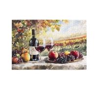 Puzzle 3000 Pezzi, Paesaggio Puzzle Arte 122x81cm Jigsaw Grandi Dimensioni per Adulti, Jigsaw Giochi Intrattenimento Creativo, Classici Gioco Familiare per Decorazione Parete, Regalo Donna Cibo p-1743