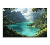 Puzzle 3000 Pezzi Paesaggio, Puzzle Pianta 3000 Pezzi per Adulti e Ragazzi, Puzzles in Legno con Squisita Scatola di Imballaggio, Giochi Educativo per Famiglie, Decorazioni Casa, Regalo Adulti, -2193