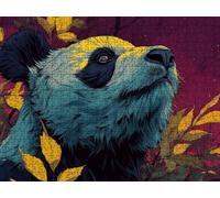 Puzzle 3000 Pezzi, Panda Carino 3D Puzzle per Adulti Impegnativo, Educa Puzzles Artistico, Divertente E Stimolante Puzzles Decorativo per La Famiglia, Come Regalo e Decorazione Pareti R6KH-905
