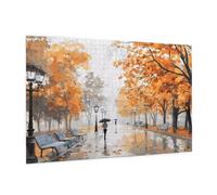 Puzzle 3000 Pezzi Parigi Puzzle Adulti Strada Pattern Design con Confezione Regalo, Fai Da Te Puzzles di Legno Giochi Casual Gioco di Abilità per Tutta la Famiglia, Home Room Decor 81 x 122 cm -5Y