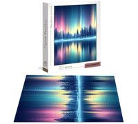 Puzzle 3000 Pezzi per Adulti e Ragazzi, 3 4 5 Anni Puzzle Aurora 6 7 8 Anni Giochi Educativi Sostenibili Con Per Adulti Da Gioco in Legno Di Alta Qualità Jigsaw Paesaggio per Gioco Familiare B-4677