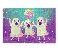 Puzzle 3000 Pezzi per Adulti, Puzzle Fantasma in Legno per Adulti, Rompecapo in Legno Impegnativi, Giochi Educativo per Famiglie, Rompecapo con Scatola Regalo per Decorazioni Casa, Regalo Donna, I-4