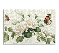 Puzzle 3000 Pezzi per Adulti, Puzzle Rosa3000 Pezzi Arte per Adulti e Ragazzi, Misura: 122x80 cm, Puzzles Farfalla in Legno Impegnativi, Puzzles per Idea Regalo Donna e Uomo, Decorazioni Casa, -1802