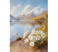 Puzzle 3000 Pezzi, Puzzle Spiaggia Jigsaw Adulti DIY Classici legno Gioco, Fiore Jigsaw Giochi Rilassamento e Intelligence, Idea Regalo per Lei o Lui, Consigliato a Partire dai 14 Anni 122x81cm g-736
